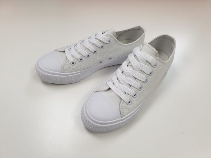 Assumption English School White Shoes